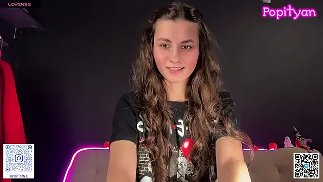 Snapshot of popityan1 chatting on October 18, 6:05 am popityan1 online show from October 18, 6:05 am