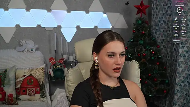 Snapshot of HarleyDeess chatting on December 11, 1:15 am HarleyDeess online show from December 11, 1:15 am