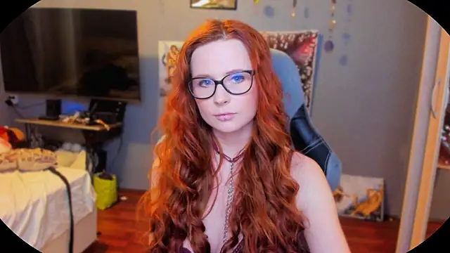 Snapshot of KlementinaBbG chatting on February 24, 8:03 pm KlementinaBbG online show from February 24, 8:03 pm