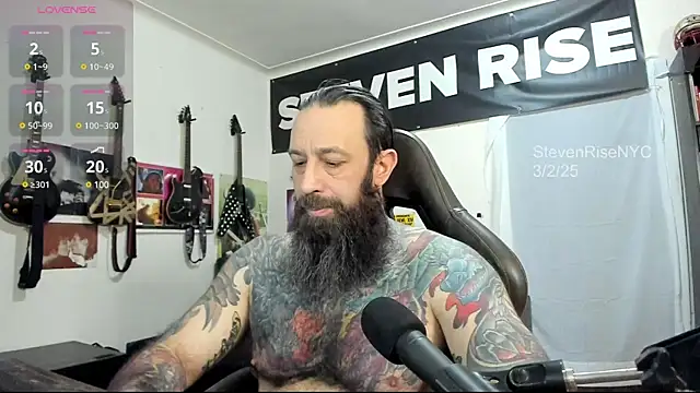 StevenRiseNYC online show from March 2, 1:05 pm