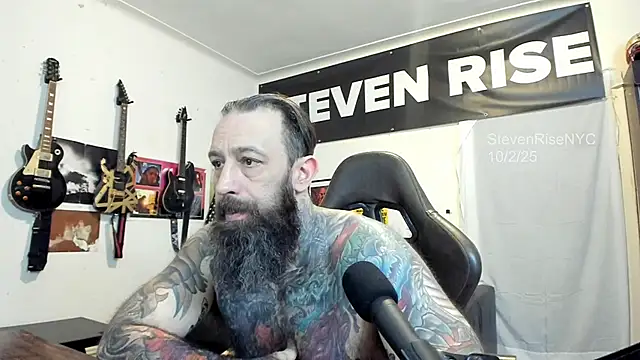 StevenRiseNYC online show from October 2, 2:13 pm