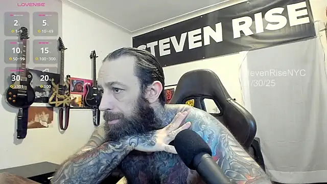 StevenRiseNYC online show from November 30, 1:15 pm