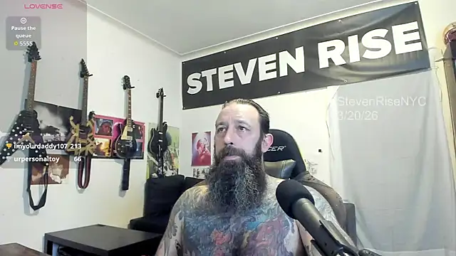 StevenRiseNYC online show from March 21, 1:32 am