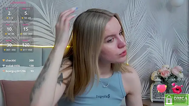AmaliaBell online show from December 9, 7:39 pm