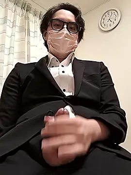 Snapshot of Gakuran0nanist chatting on January 19, 8:07 am Gakuran0nanist online show from January 19, 8:07 am
